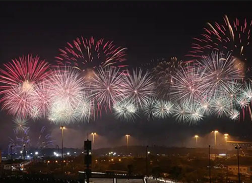 旌德县焰火晚会